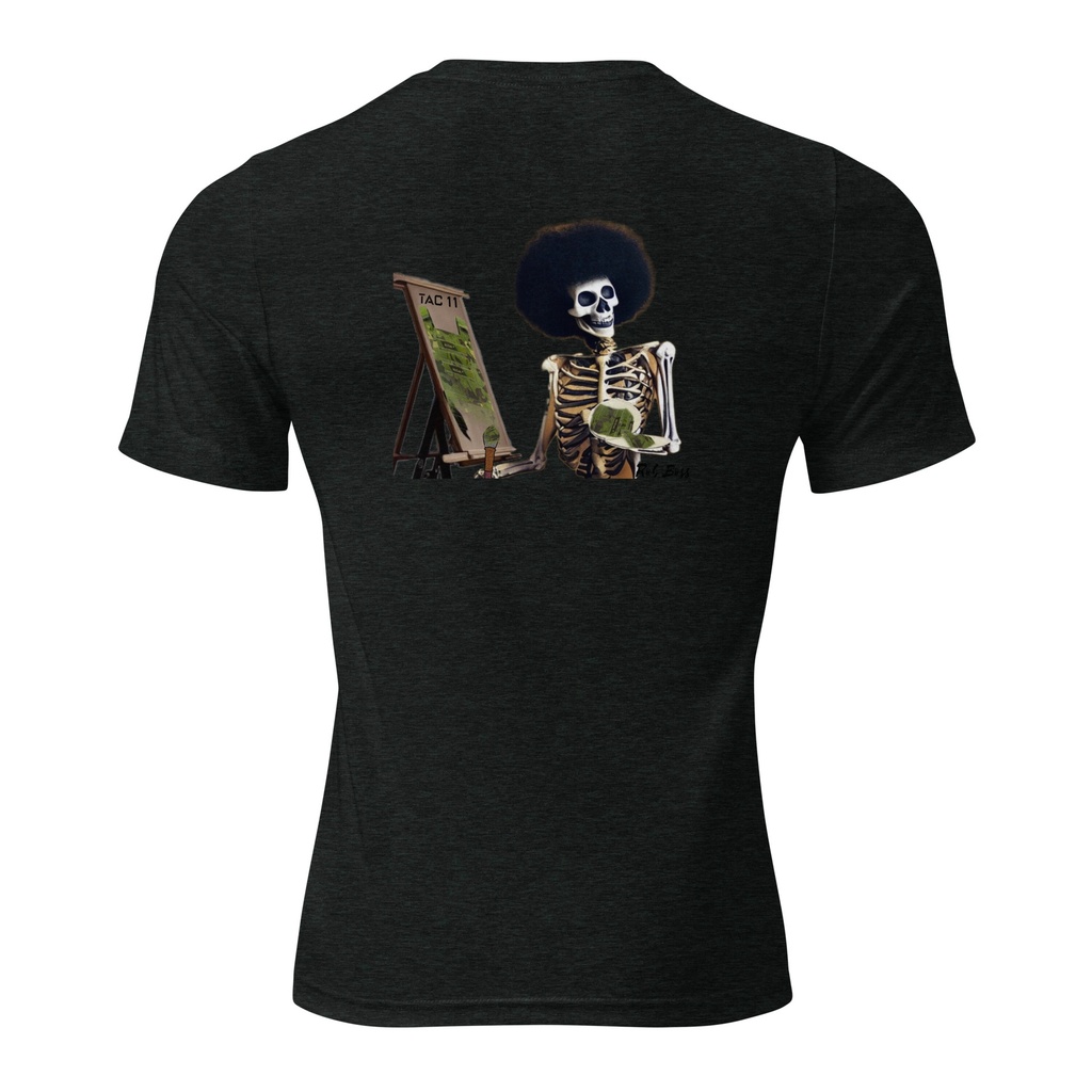 [TS-1011-MDBL] "Rob Boss" | T-Shirt (Black, MED)