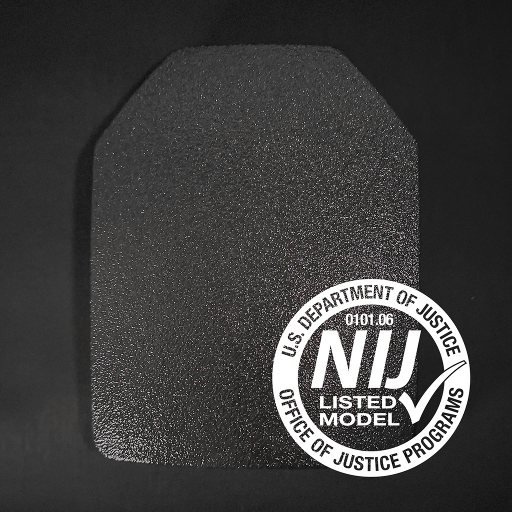 [K324-D1652-SM-MC] Kilo-C | NIJ Level III / RF1 | Body Armor Plate (SAPI SM 8.75" x 11.75")